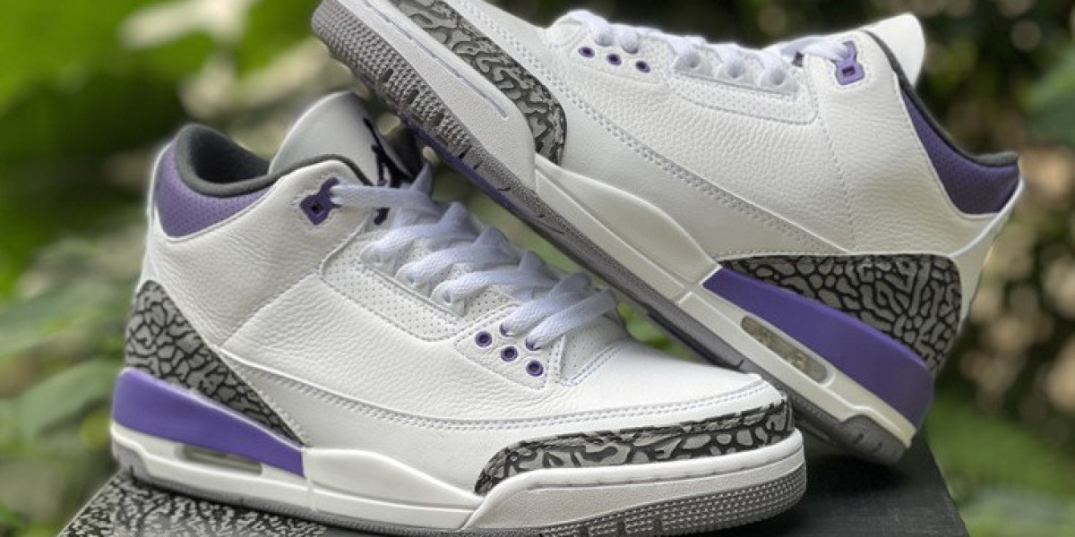 Air Jordan 3 Retro Dark Iris: Festive Celebration